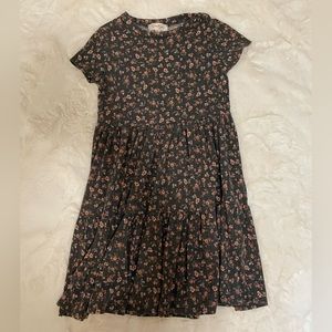 Floral tshirt dress